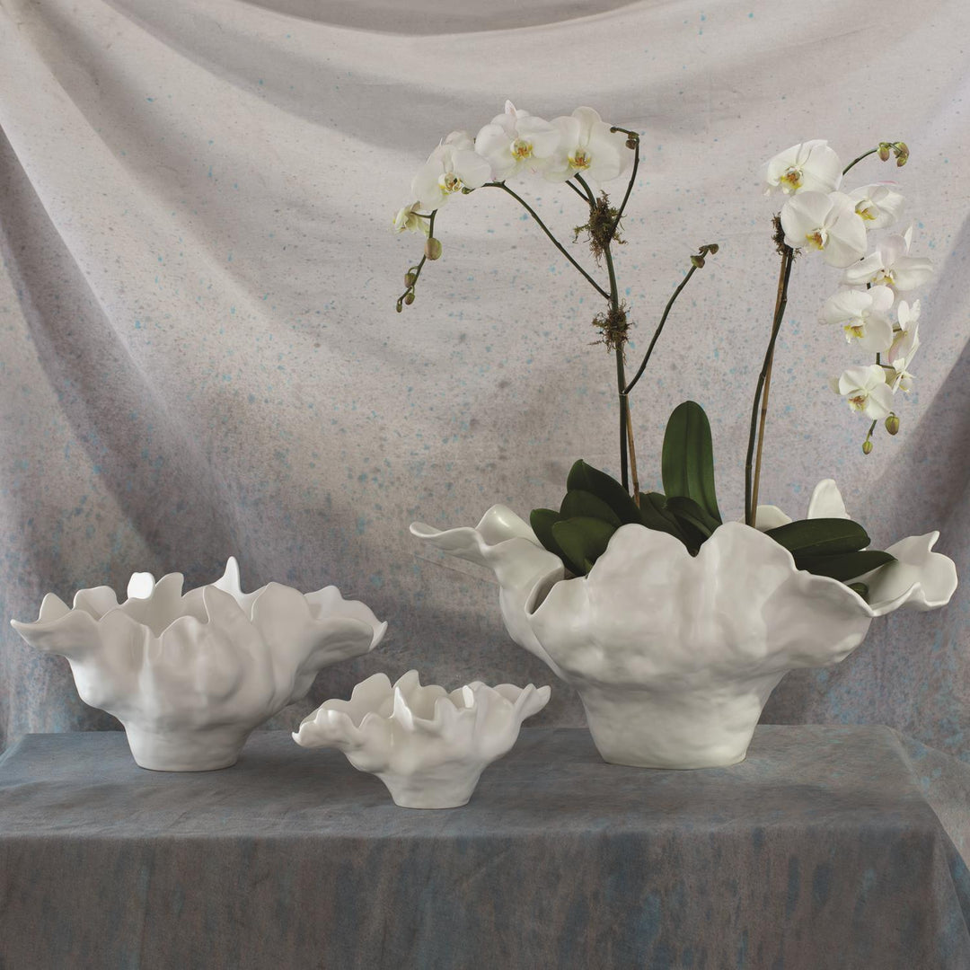 Meteor Bowl - Ivory - Large