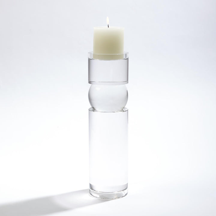 Bipolar Crystal Candleholder - Large