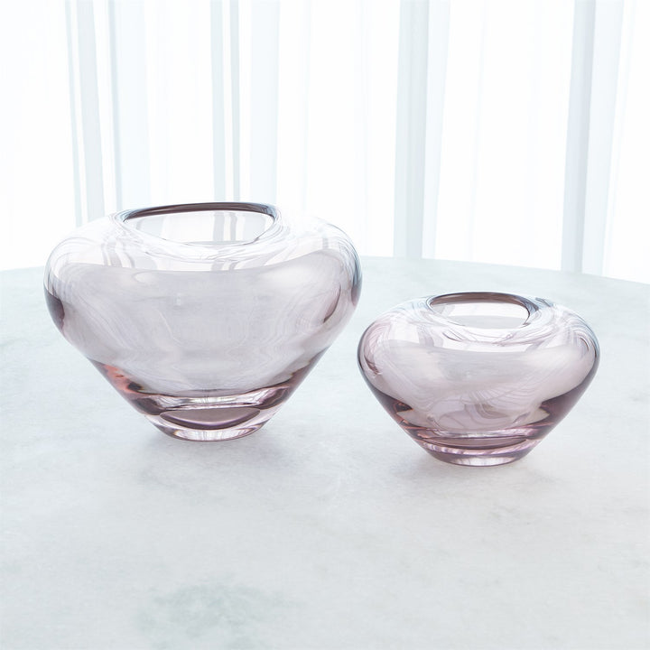 Undulating Vase - Amethyst - Large