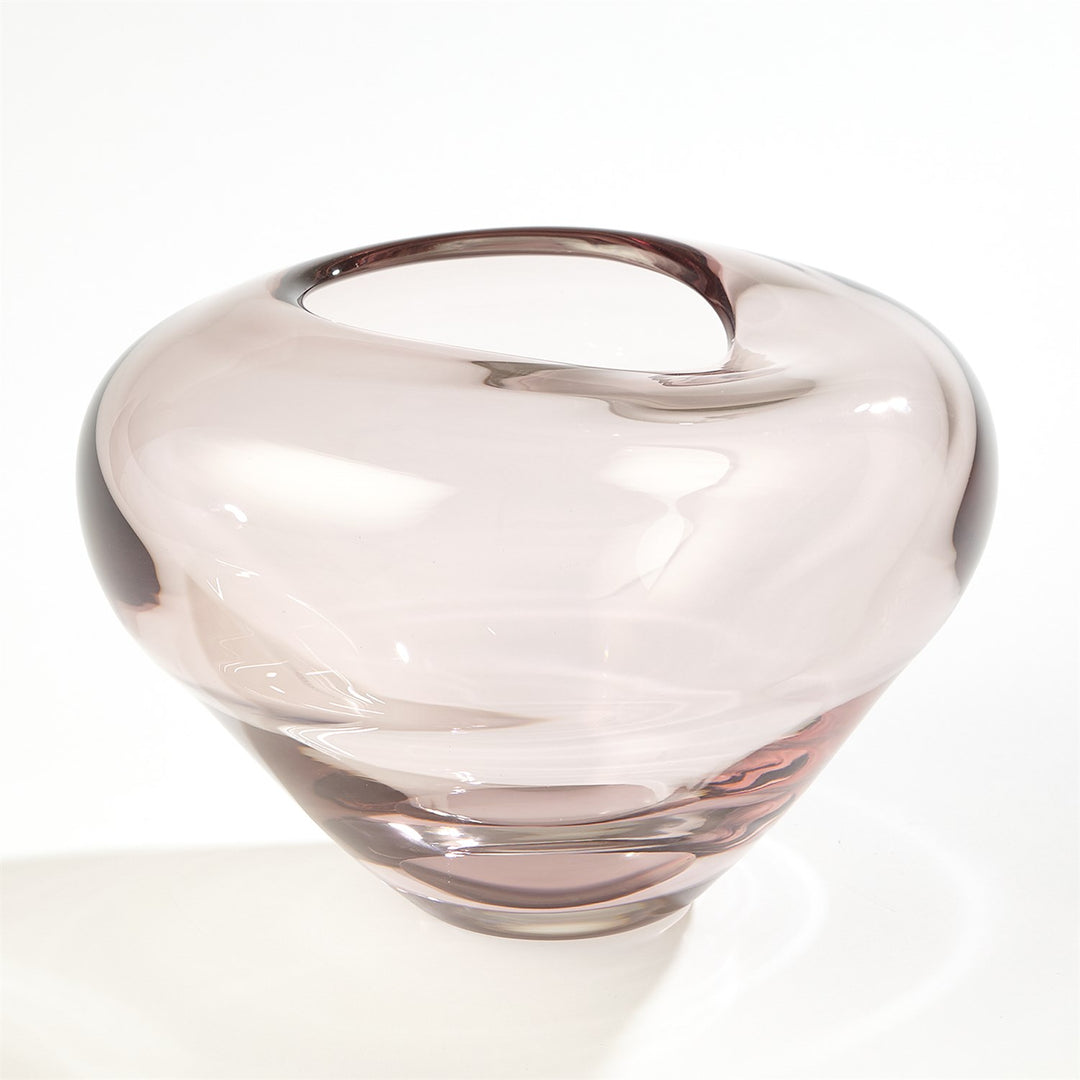 Undulating Vase - Amethyst - Large