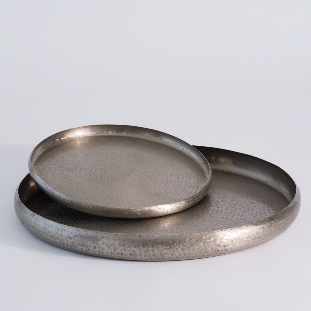 Offering Tray - Antique Nickel - Large
