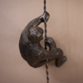 Set of 3 Climbing Man - Wall Mounted