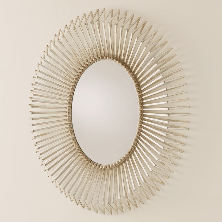Andrea's Mirror - Silver Leaf