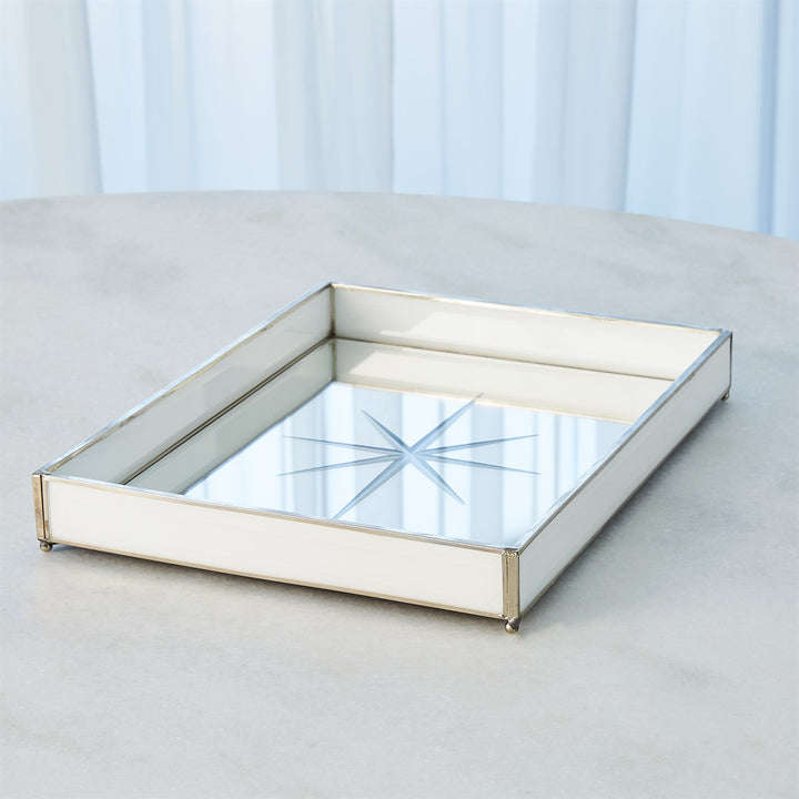Compass Rose Tray - Nickel
