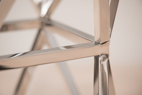 Aquarius Apex Accent Table with glass top