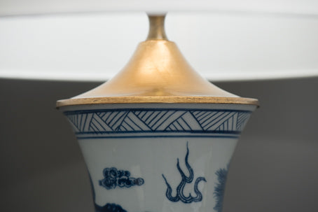 Chow Blue Lamp