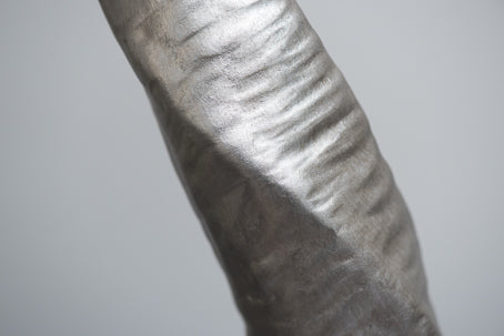 Safari Silver Horn Sculpture