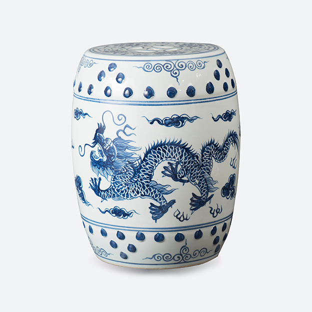 Dynasty Dragon Porcelain Stool