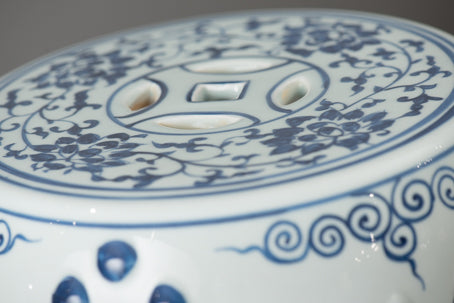 Dynasty Dragon Porcelain Stool