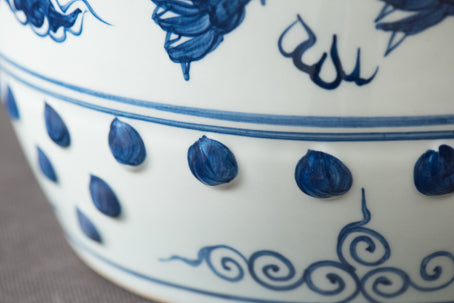 Dynasty Dragon Porcelain Stool