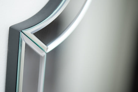 Beveled Scroll Mirror