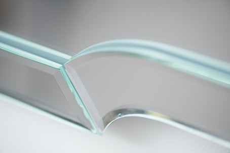 Beveled Scroll Mirror