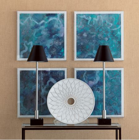 Marais Nickel Buffet Lamp