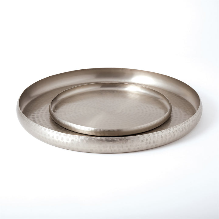 Offering Tray - Antique Nickel - Large