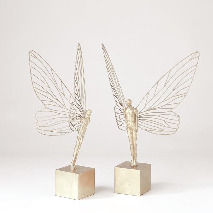 Winged Man - Silver