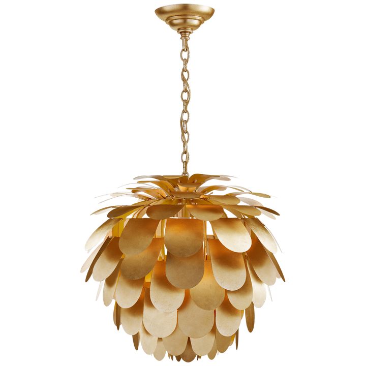 Cynara Large Chandelier in Gild